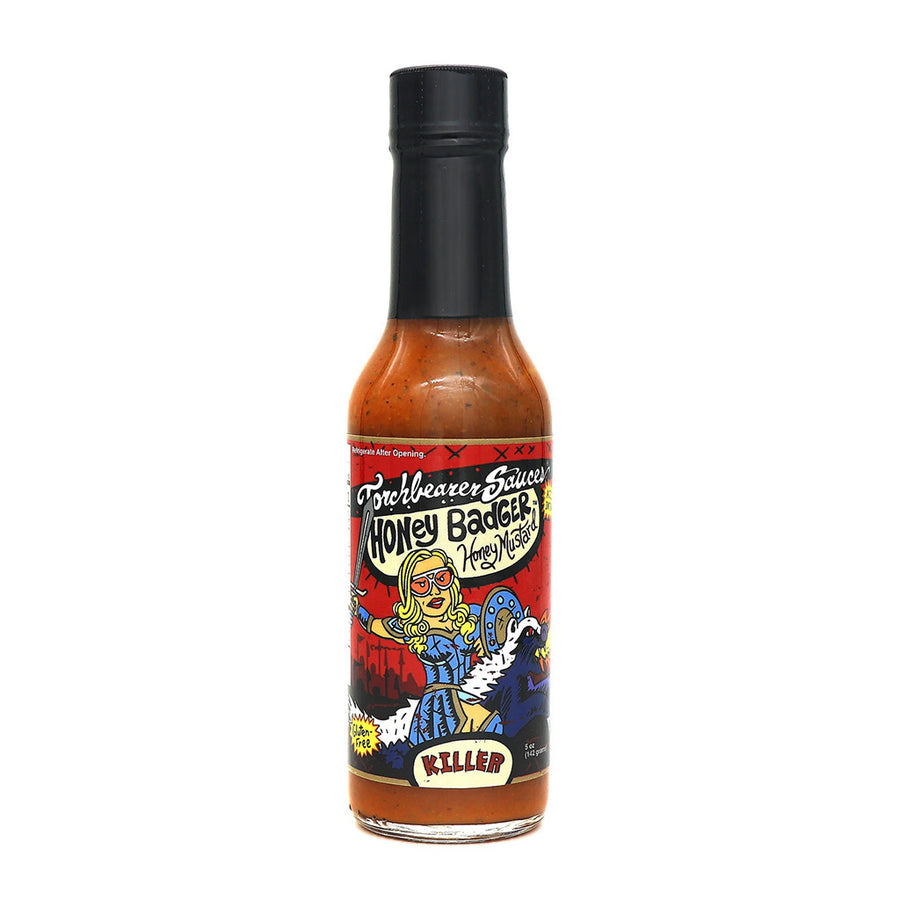 Torchbearer Honey Badger Hot Sauce - Lucifer's House of Heat