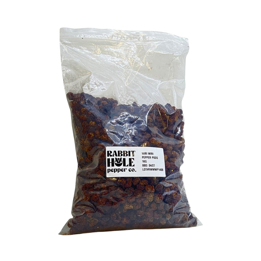 Bulk Wiri Wiri Dried Pepper Pods - Lucifer's House of Heat