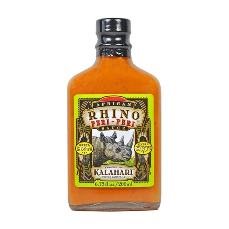 African Rhino Peri-Peri Extra Hot Pepper Sauce - Lucifer's House of Heat