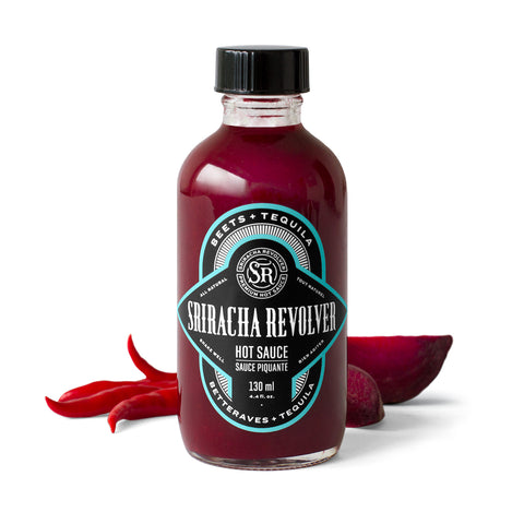 Sriracha Revolver Beets and Tequila - Lucifer's House of Heat