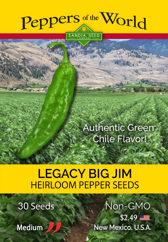 Big Jim Legacy Pepper Seeds - Lucifer's House of Heat