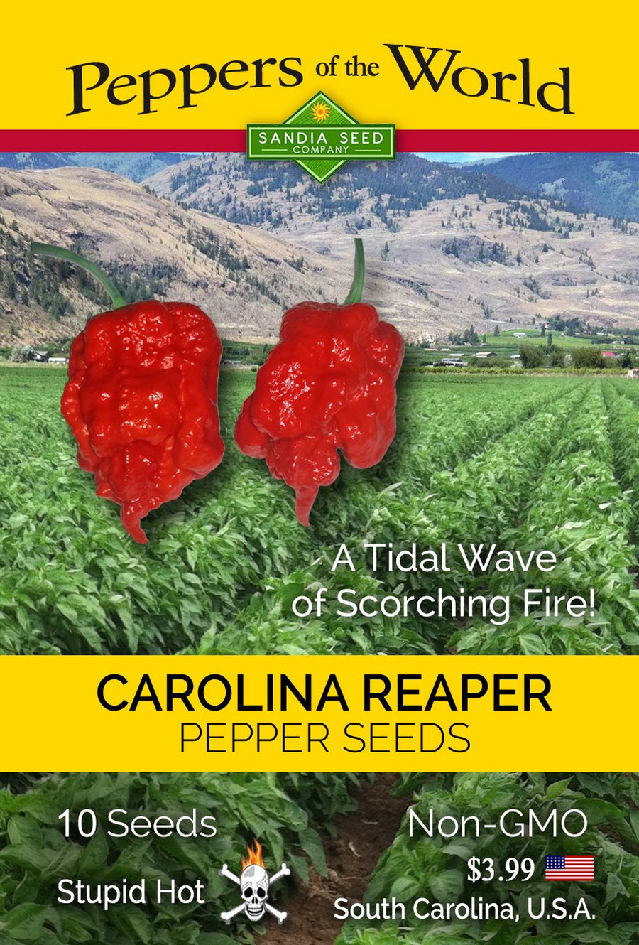 Carolina Reaper Seeds - Lucifer's House of Heat