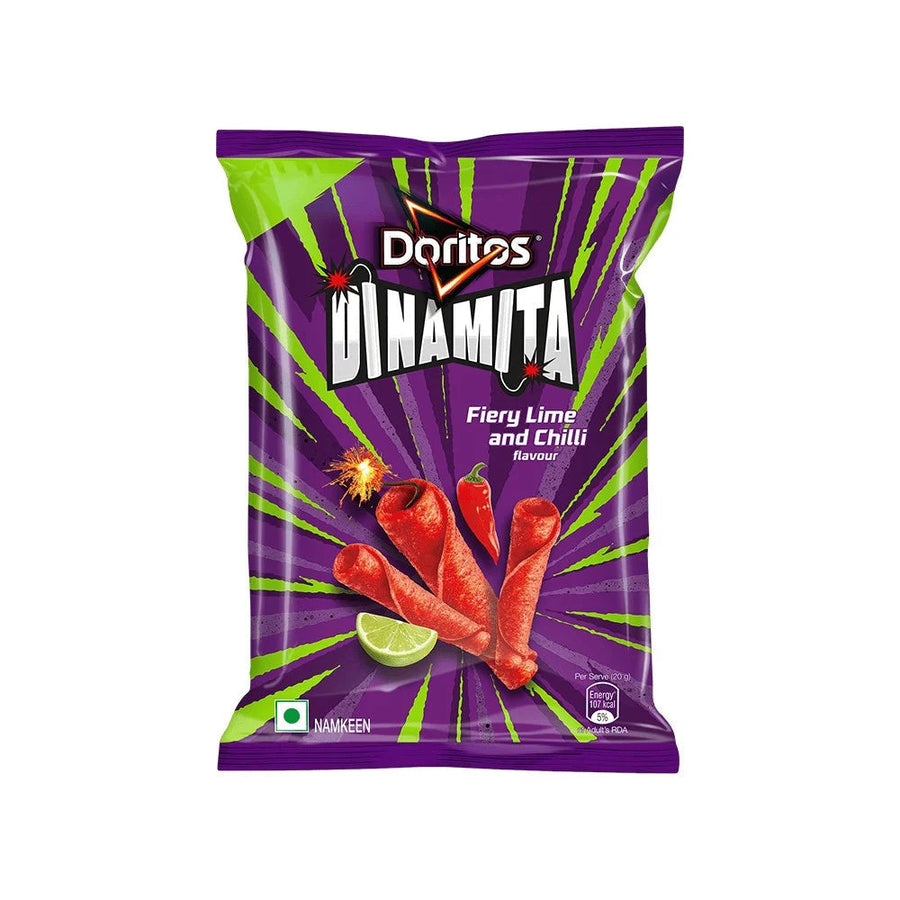 Doritos Dinamita Fiery Lime and Chilli Flavour (56g) - Lucifer's House of Heat