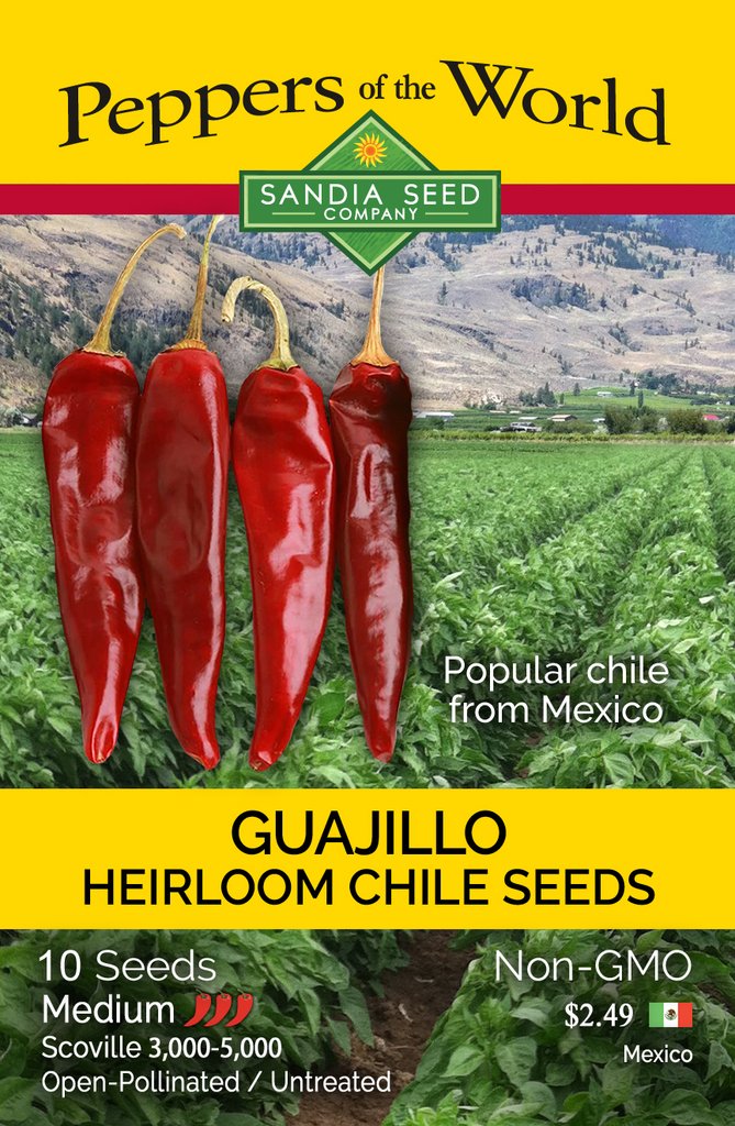 Guajillo Chile Seeds - Lucifer's House of Heat