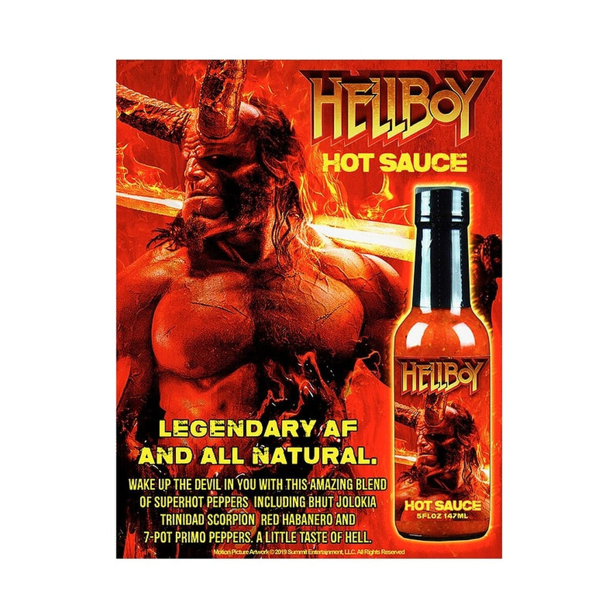 Hellboy Legendary AF Hot Sauce - Lucifer's House of Heat
