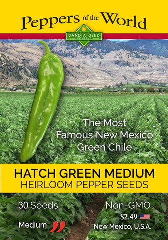 Hatch Green Medium - Big Jim Chile Seeds - Lucifer's House of Heat