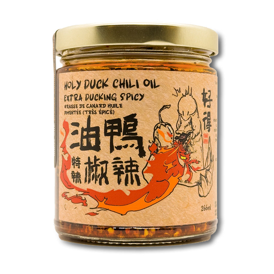 Holy Duck Chili Oil Extra Ducking Spicy - Lucifer's House of Heat