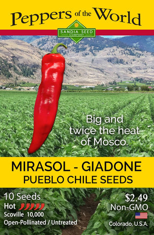 Giadone Mirasol Seeds - Lucifer's House of Heat