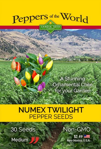NuMex Twilight Pepper Seeds - Lucifer's House of Heat