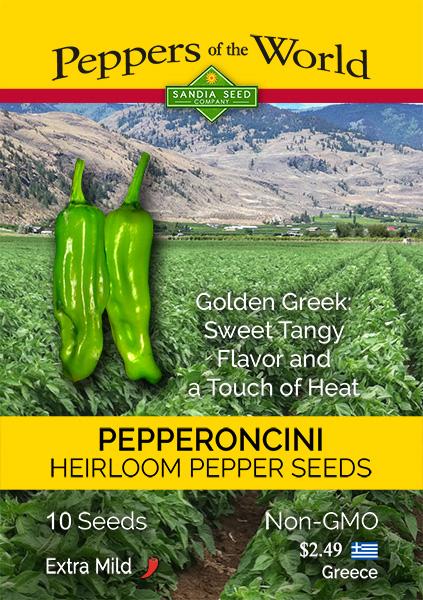 Pepperoncini Golden Greek Pepper Seeds - Lucifer's House of Heat