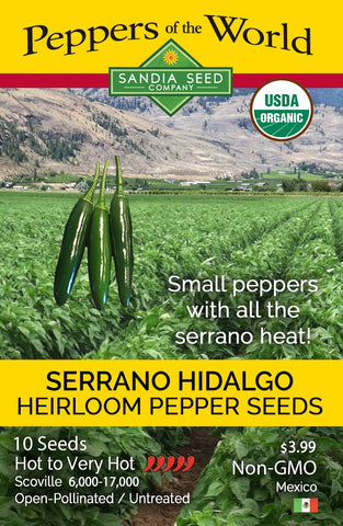 Serrano Hidalgo Pepper Seeds - Lucifer's House of Heat