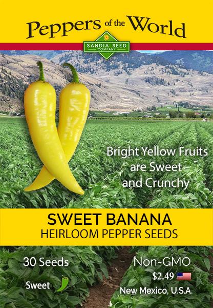 Sweet Banana Pepper Seeds - Lucifer's House of Heat