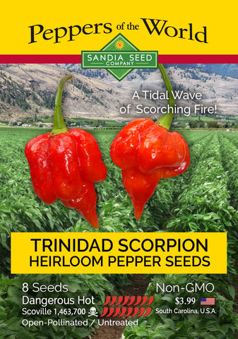 Trinidad Scorpion Pepper Seeds - Lucifer's House of Heat