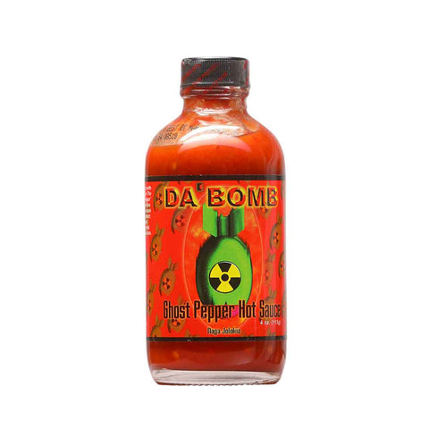 Da Bomb Ghost Pepper Hot Sauce - Lucifer's House of Heat