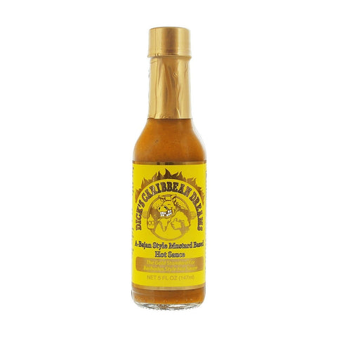 Dick's Caribbean Dreams - A-Bajan Style Mustard Based Hot Sauce - Lucifer's House of Heat