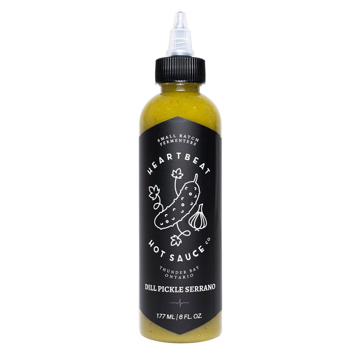 Heartbeat Hot Sauce Dill Pickle Serrano - Lucifer's House of Heat