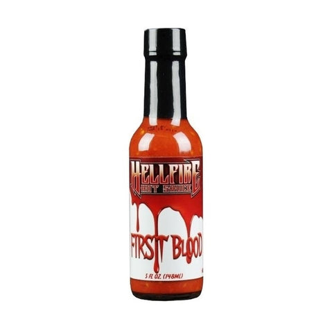 Hellfire First Blood Hot Sauce - Lucifer's House of Heat