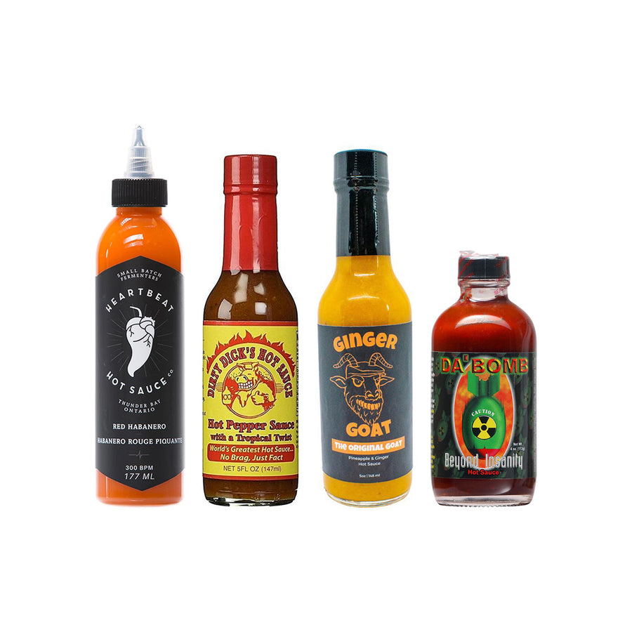 Hot Ones Rising Heat Hot Sauce Gift Pack (1.0) - Lucifer's House of Heat