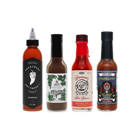 Hot Ones Rising Heat Hot Sauce Gift Pack (2.6) - Lucifer's House of Heat