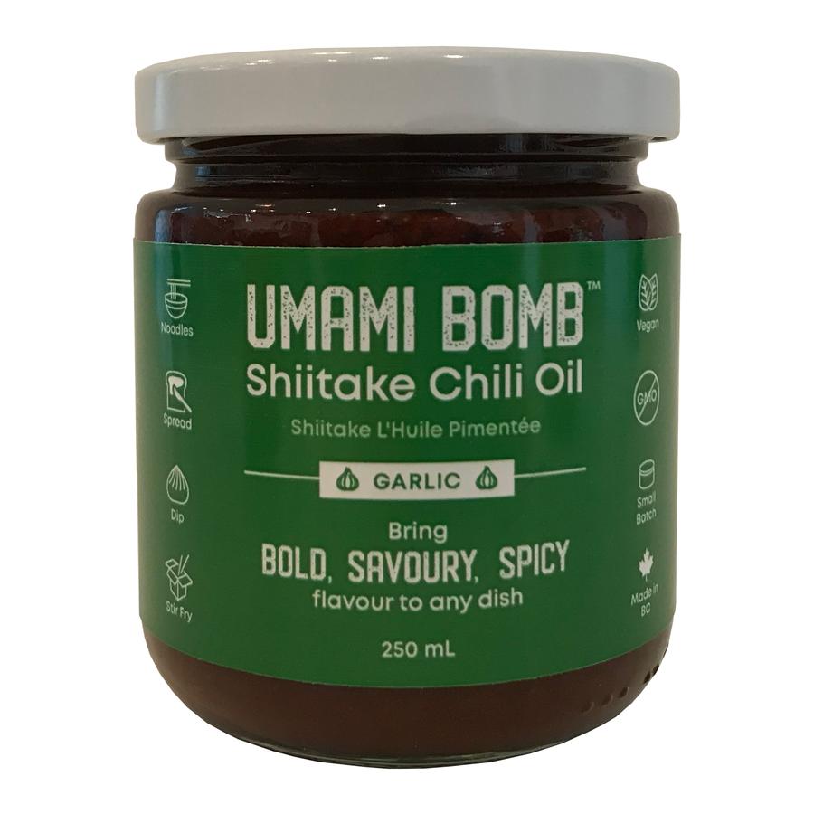 Umami Bomb Shiitake Chili Oil - Garlic - Lucifer's House of Heat