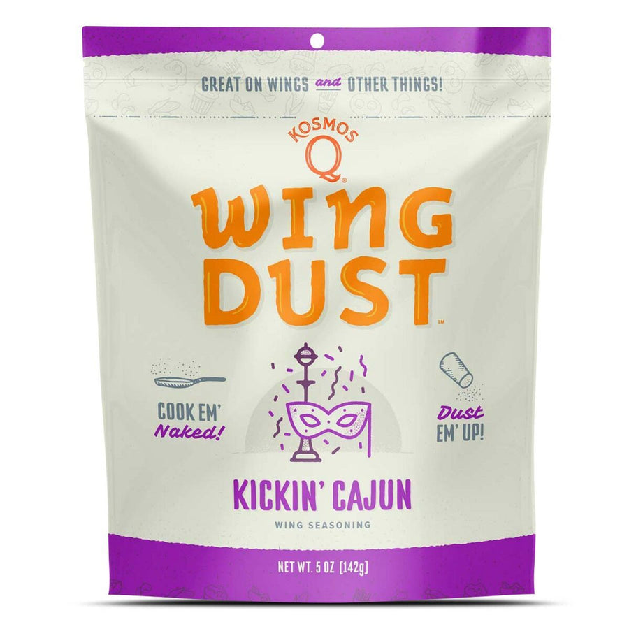 Kosmos Kickin' Cajun Wing Dust Seasoning - Lucifer's House of Heat