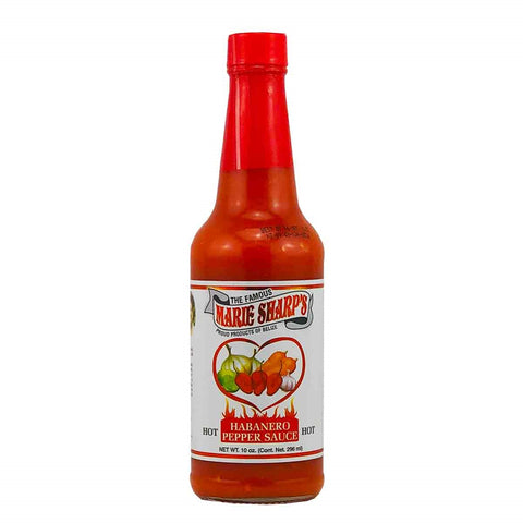 Marie Sharp's Original Hot Habanero Pepper Sauce (10oz) - Lucifer's House of Heat