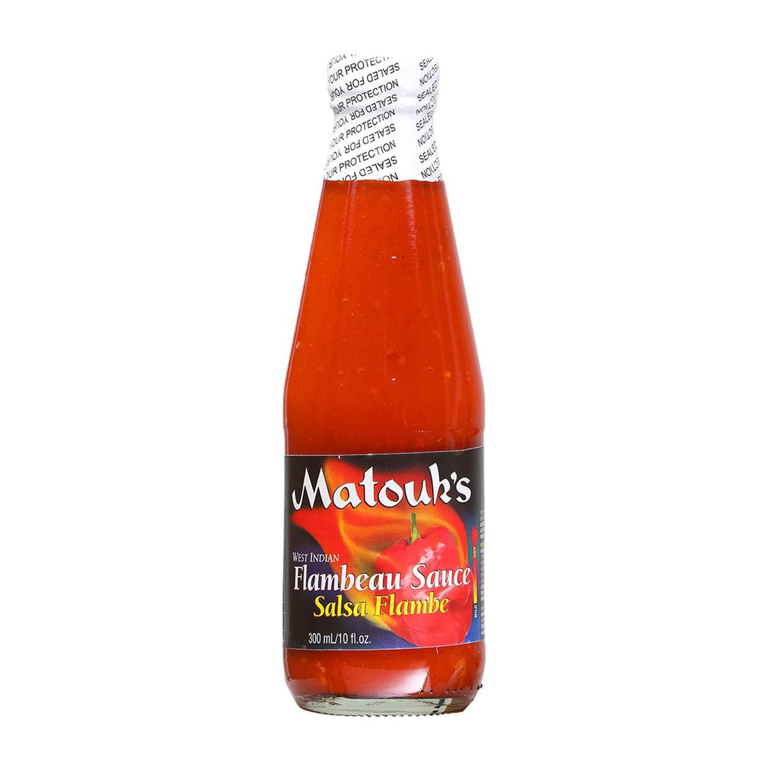 Matouk's West Indian Flambeau Sauce Salsa Flambe (10oz) - Lucifer's House of Heat