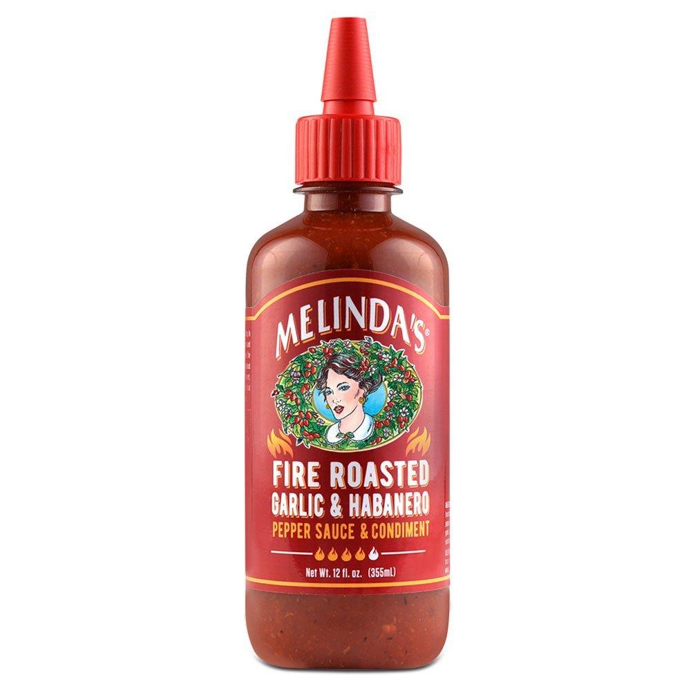Melinda’s Fire Roasted Garlic & Habanero Pepper Sauce & Condiment - Lucifer's House of Heat