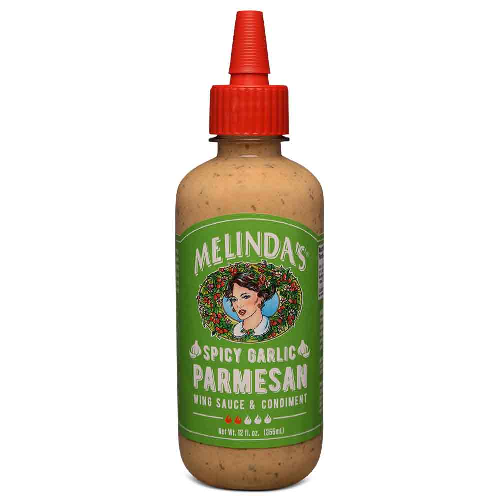 Melinda’s Spicy Garlic Parmesan Wing Sauce & Condiment - Lucifer's House of Heat