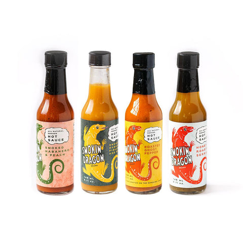 Smokin' Dragon Hot Sauce Gift Pack - Lucifer's House of Heat