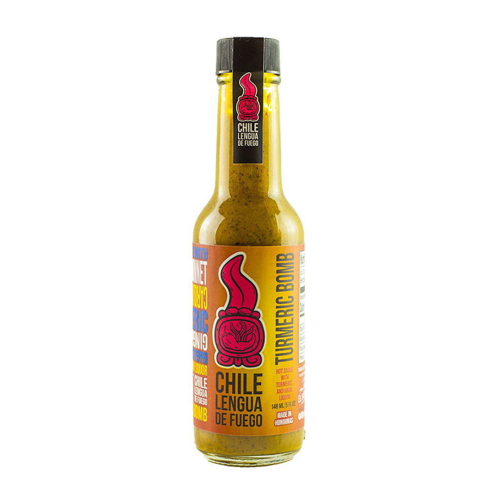 Chile Lengua De Fuego Turmeric Bomb Hot Sauce - Lucifer's House of Heat