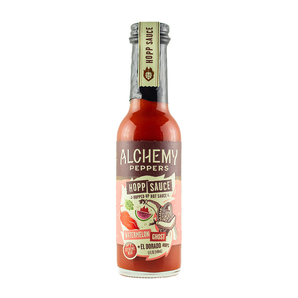 Alchemy Peppers Watermelon Ghost Hot Sauce - Lucifer's House of Heat